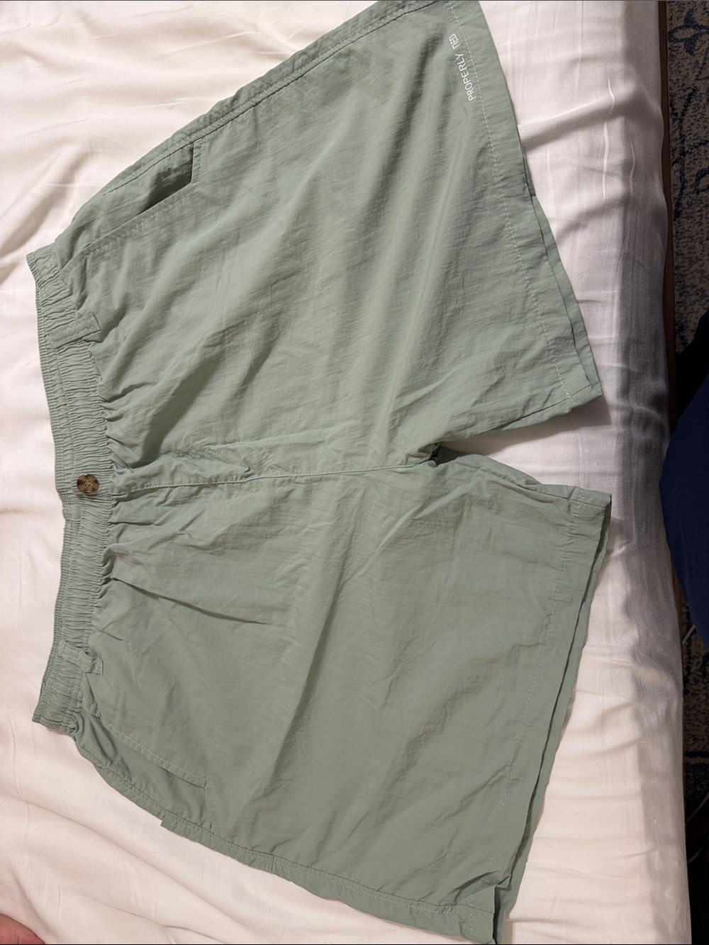 Men's Relaxed Light Sage Hybrid Shorts